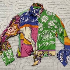 Colorful Printed Zara Blouse